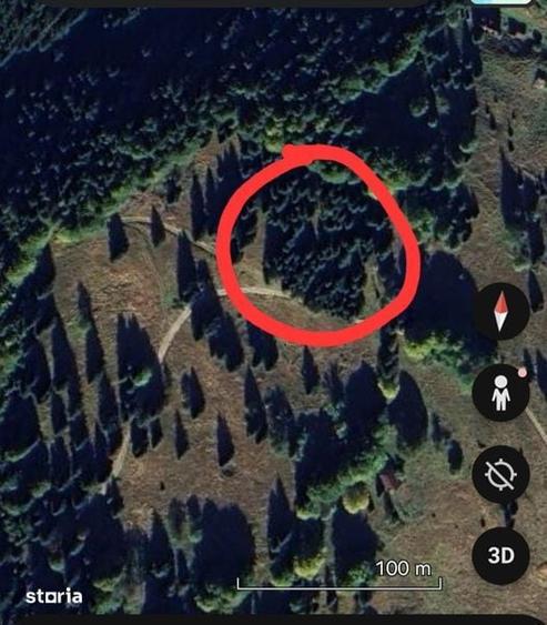 Teren de 1500 mp, în Poieni