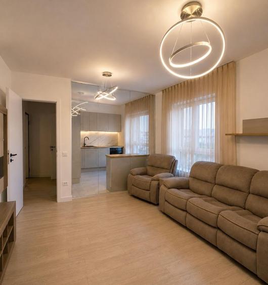 Apartament cu 2 camere decomandat, mobilat în Bucureștii Noi