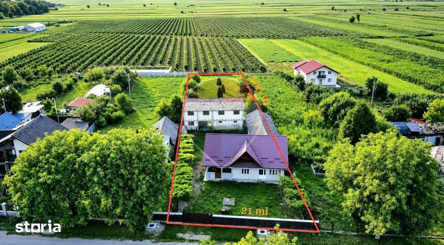 Casă cu 3 camere cu Teren 2100 Mp în Valea lui Ion