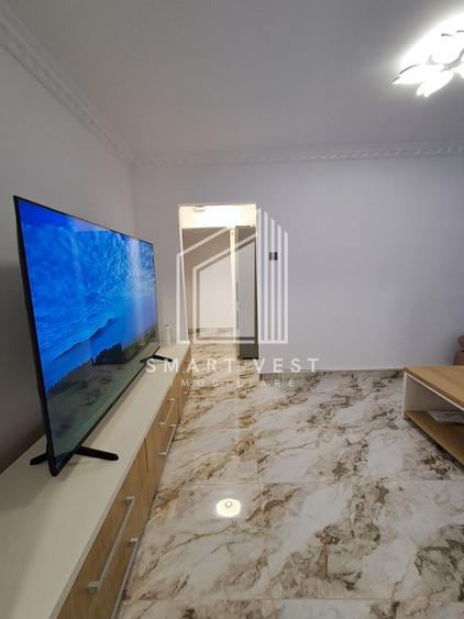 Apartament cu 2 camere semidecomandat, mobilat în Solidarității