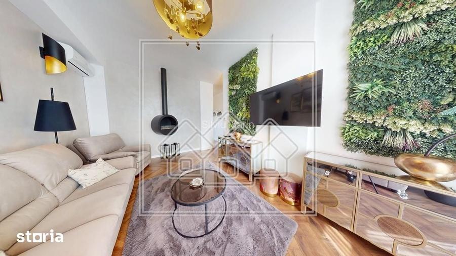 Penthouse de vanzare, terasa de 120 mp, mobilat si utilat confort lux