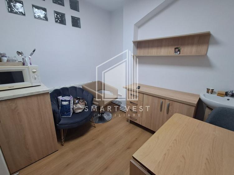 Apartament cu 2 camere semidecomandat, mobilat în Central
