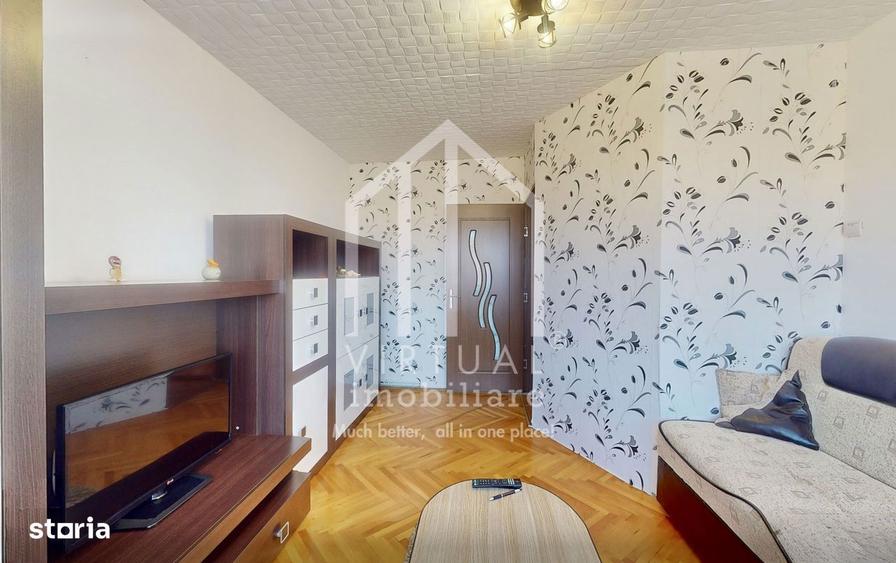 Apartament cu 2 camere decomandat, mobilat în Ștefan cel Mare