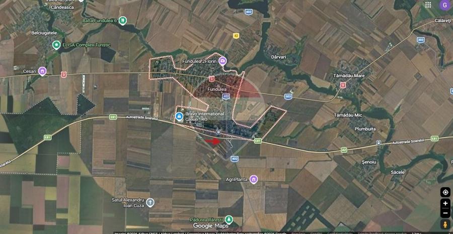 Teren agricol extravilan de 17112 mp, în Exterior Sud