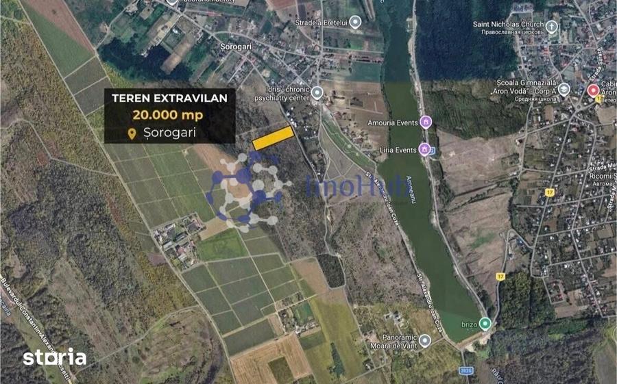Teren de 20000 mp, în Aroneanu