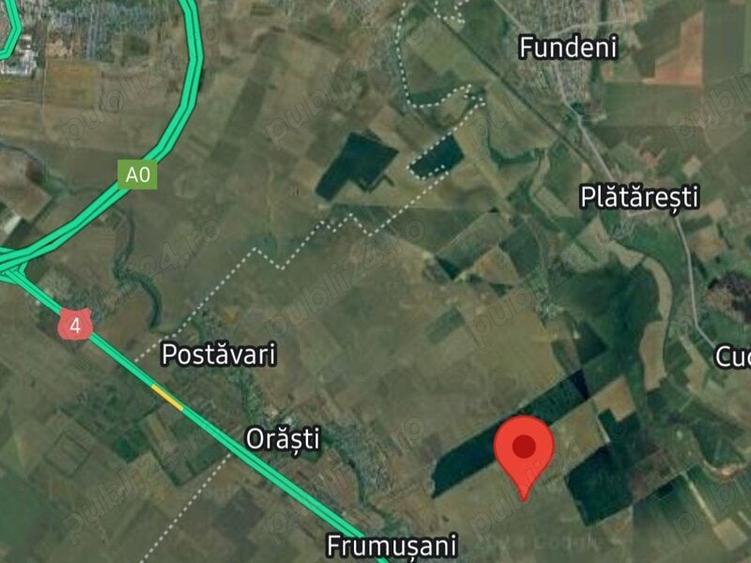 Teren de 19400 mp, în Frumușani