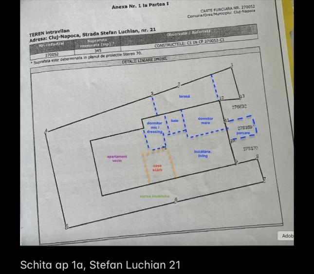 Ap. 3 camere, 67 mp, parter, parcare CF – Buna Ziua - 8