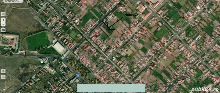 Teren de 2880 mp, în Central