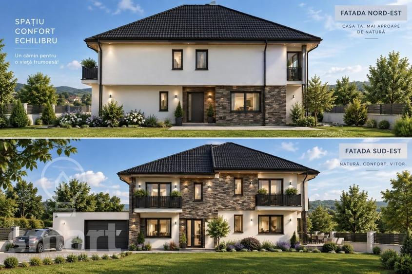 Duplex cu 4 camere cu Canalizare în Borhanci