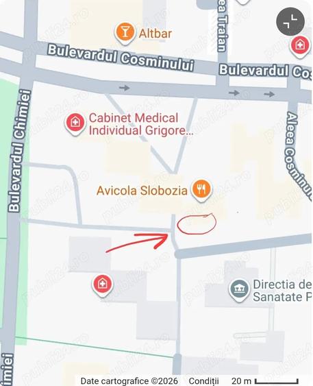 Spațiu comercial, de 35 mp, în Central