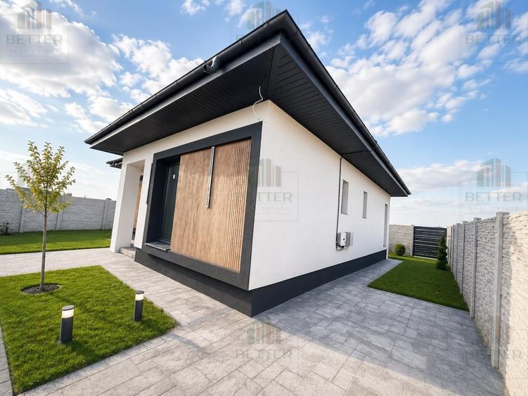 Casă nouă 4 camere individuală - acces asfaltat - curte 370 mp - 6