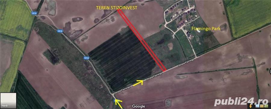 Vand Teren intravilan Balotesti- Ostratu 8814 mp - 2