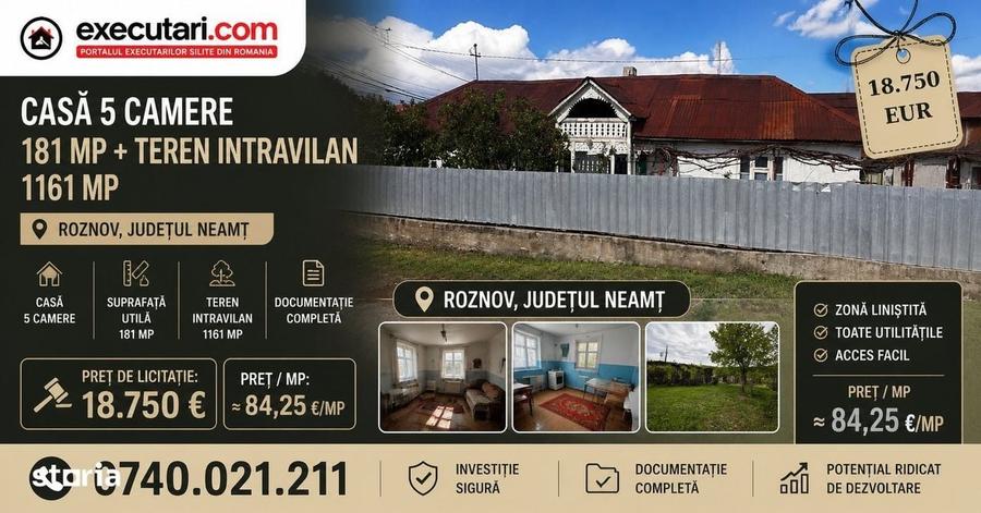 Casă cu 4 camere în Central