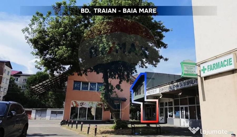 Spațiu comercial, de 100 mp, în Gării