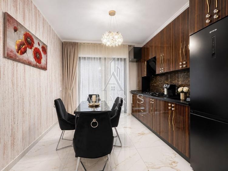 Apartament cu 3 camere semidecomandat, mobilat în Giroc