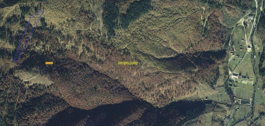 Teren de 50000 mp, în Rucăr