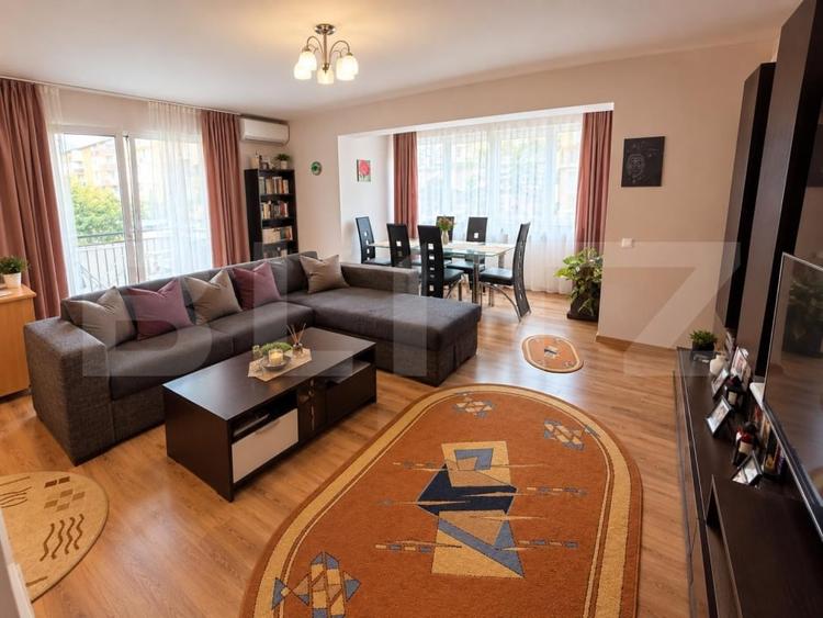 Apartament cu 2 camere semidecomandat, mobilat în Florești