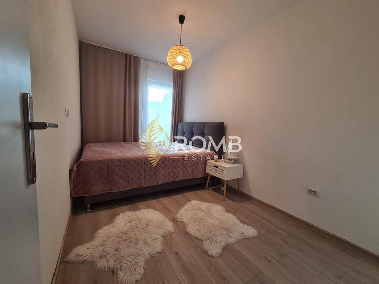 Apartament cu 2 camere semidecomandat, mobilat în Sopor