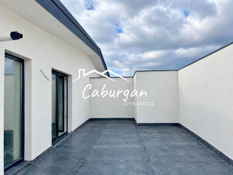 Penthouse cu 3 camere semidecomandat în Șelimbăr