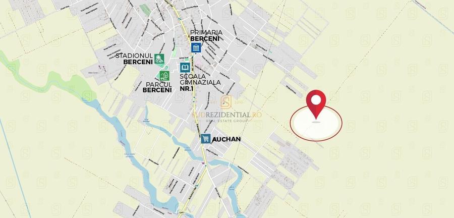 Teren Construcții intravilan de 500 mp, în Berceni