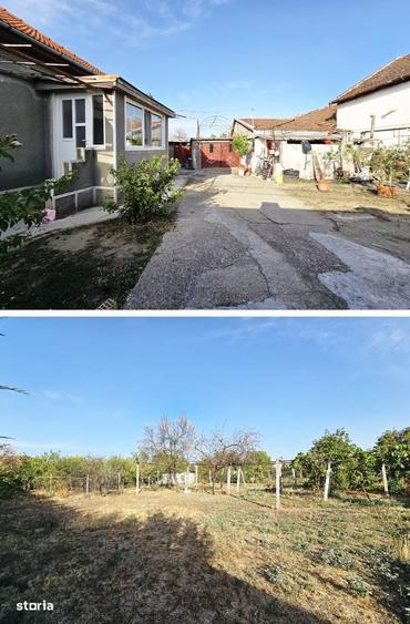 Casă cu 3 camere cu Teren 1064 Mp în Bujac