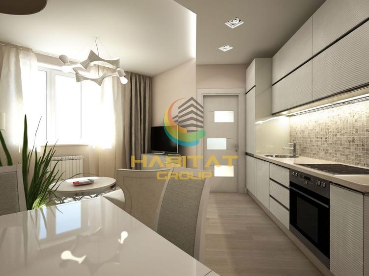 Apartament cu 2 camere decomandat în Central