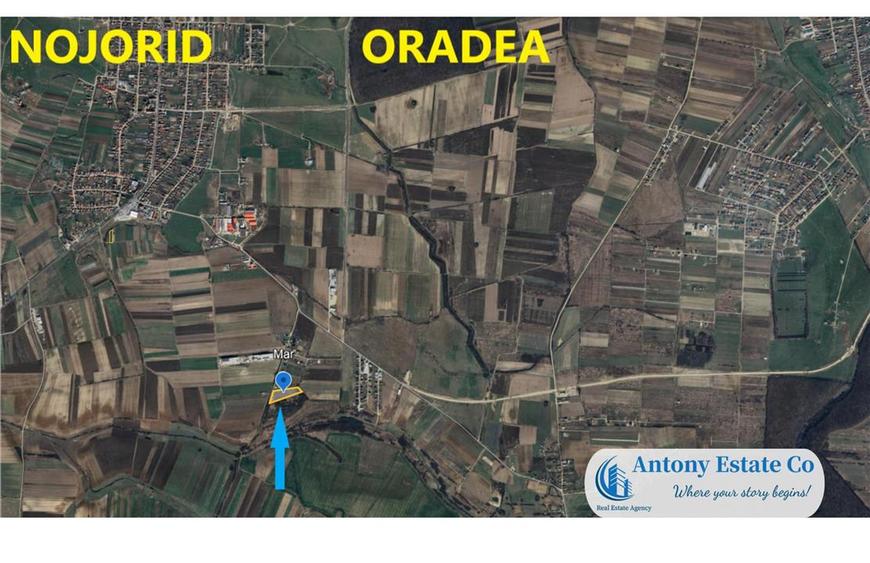 Teren Construcții intravilan de 13120 mp, în Nojorid