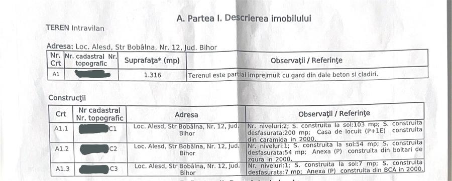 Casă individuală cu 5 camere cu Canalizare în Central