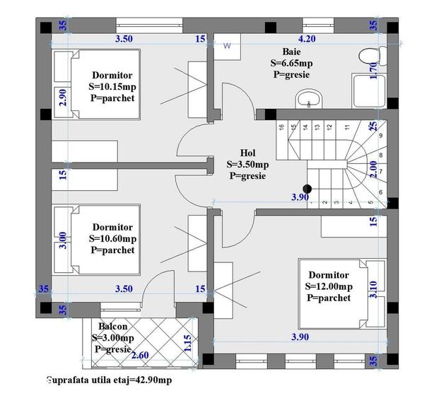 Apartament cu 4 camere în Păcurari