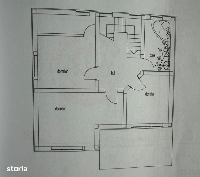 Casă cu 4 camere cu Teren 369 Mp în Blejoi