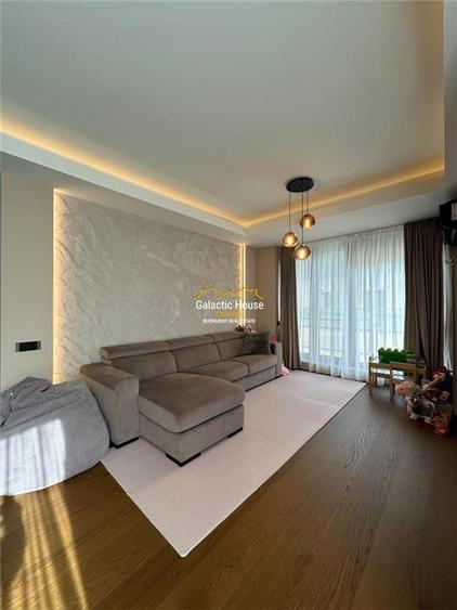 Apartament cu 5 camere decomandat, mobilat în Herăstrău