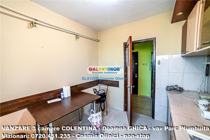Apartament cu 3 camere decomandat în Colentina