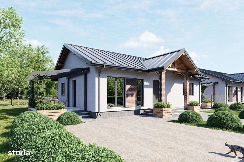 Casă cu 4 camere cu Teren 560 Mp în Dancu