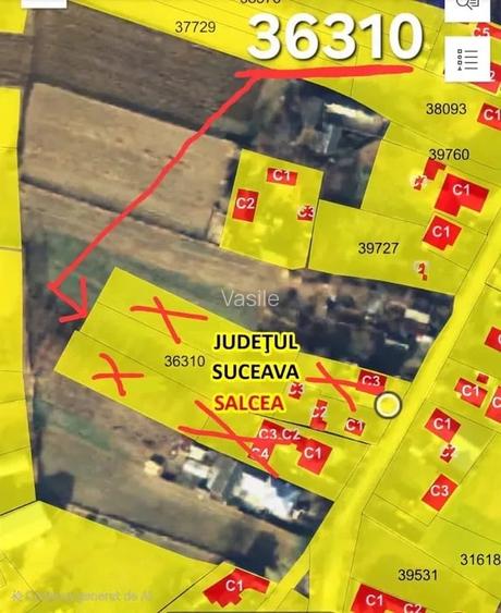 Vand 13,5 ari teren Plopeni-Suceava