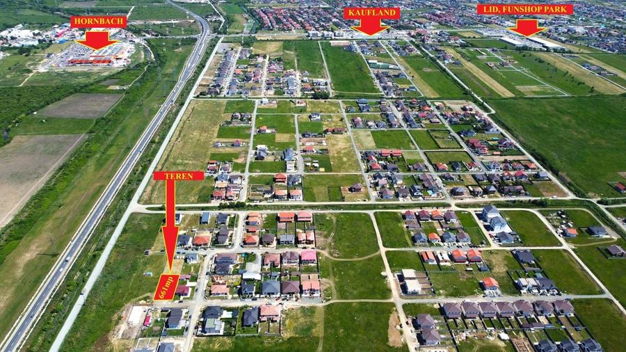 Teren 661mp Moșnița Nouă | Utilități | Aproape de Timișoara și Centură | 65.000€ - 3