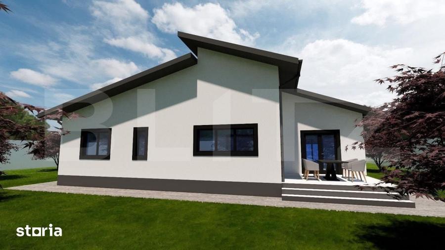 Casă cu 3 camere cu Teren 400 Mp în Central