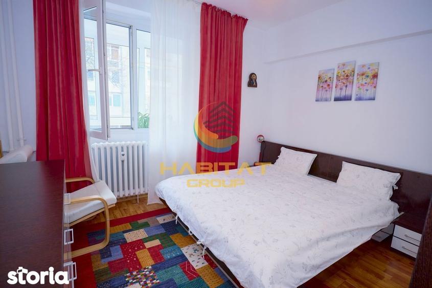 Apartament cu 3 camere decomandat, mobilat în Rahova