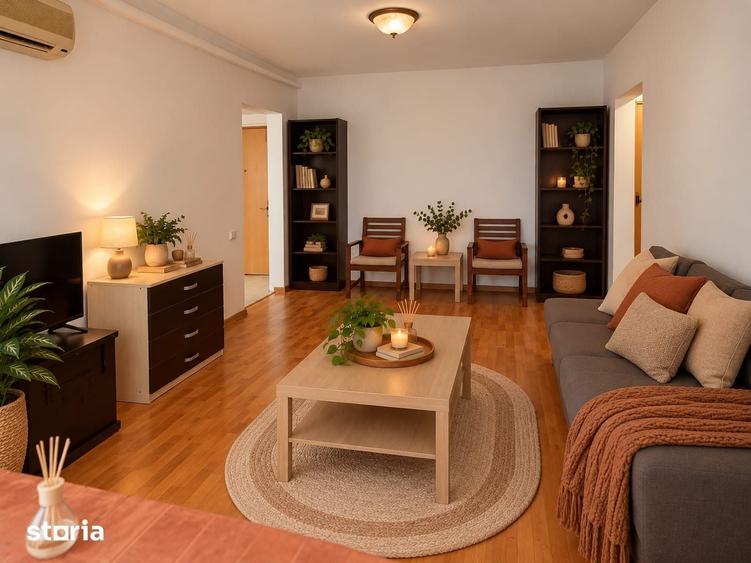 Apartament cu 3 camere semidecomandat în Drumul Taberei