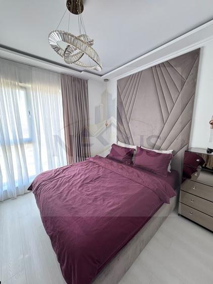 Apartament cu 3 camere semidecomandat, mobilat în Apărătorii Patriei