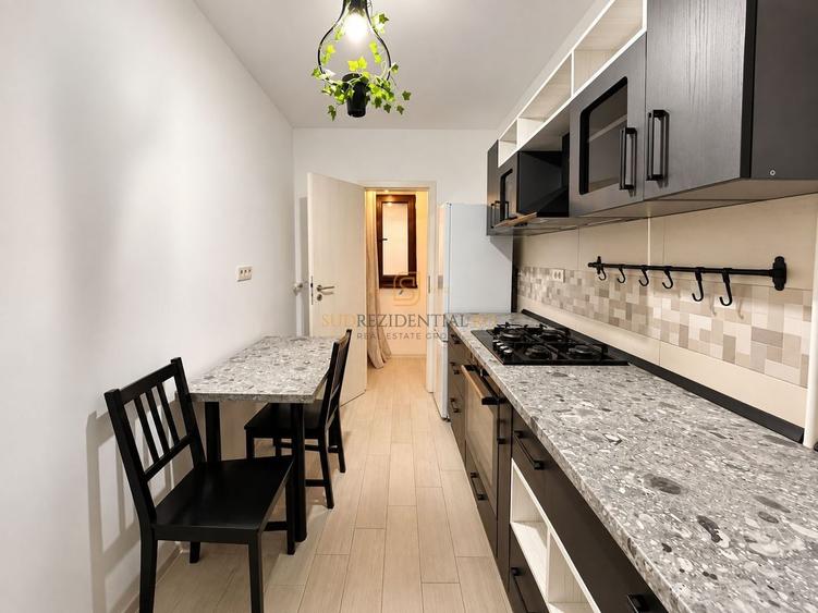 Apartament cu 2 camere semidecomandat, mobilat în Est