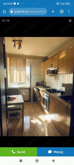 Apartament cu 3 camere decomandat în Km 5