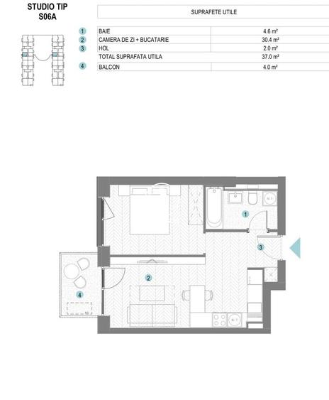 Apartament cu 2 camere Podu Ros, bloc nou, zona excelenta. - 10