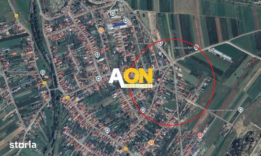 Teren la Asfalt cu Utilitati, 762 mp, Zona Barabant
