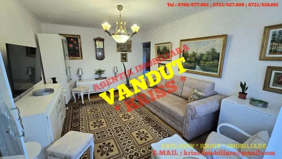 Apartament cu 3 camere decomandat în Exercițiu