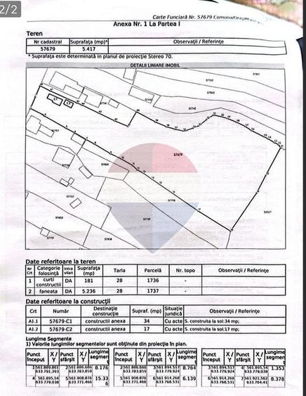 De vanzare | Teren 5412mp , Scoala Sabasa | Borca | Neamt - 6