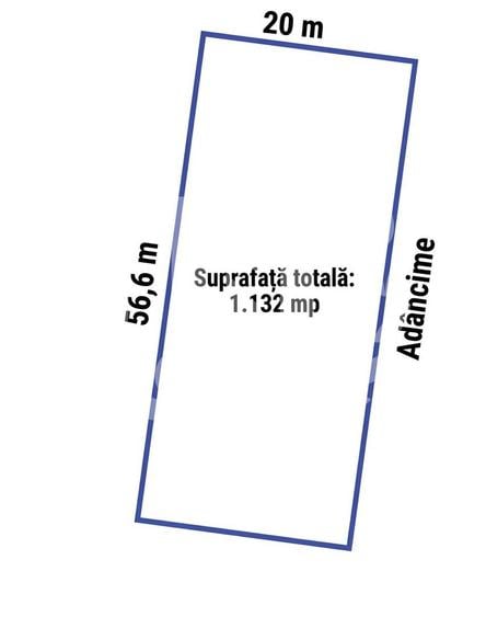 Teren Construcții intravilan de 1132 mp, în Sisești