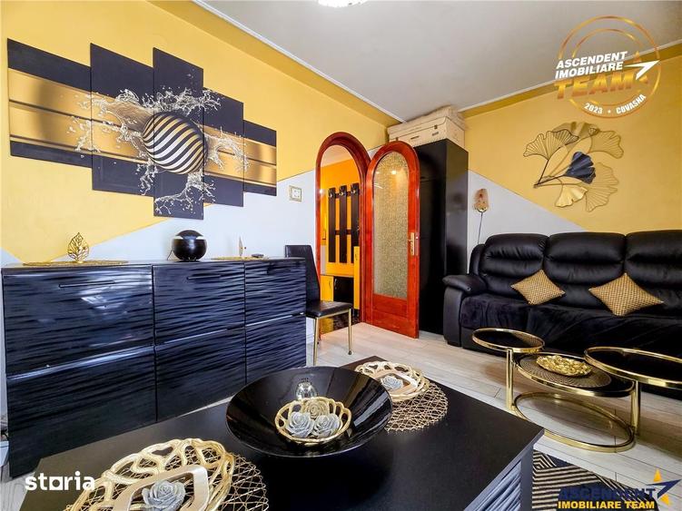 Apartament cu 2 camere decomandat, mobilat în Lenin