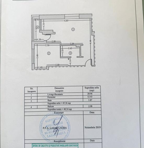 Apartament cu 2 camere decomandat, mobilat în Inel II