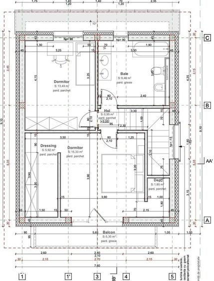 Casă cu 4 camere cu Teren 372 Mp în Central