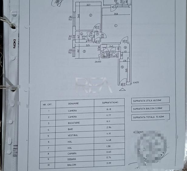 Apartament cu 2 camere circular, mobilat în Drumul Taberei